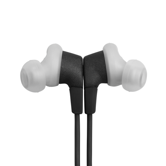 JBL Endurance Run 3 USB-C - Black / Gray - USB-C Wired Sport Headphones - Front